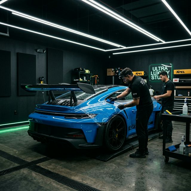 Porsche 911 GT3 RS – Climate-Controlled Studio Fitment